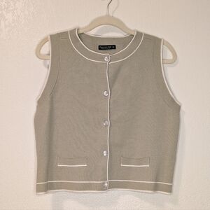 Emerson Lang Sleeveless Sweater Vest